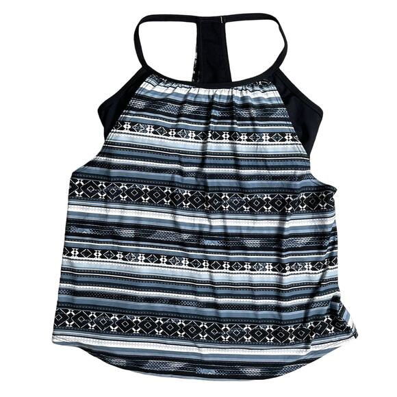 TYR Light Support Rev Innoko Shea 2n1 Tankini Swim Top - Black Medium 8 - SAMPLE - Picture 1 of 4
